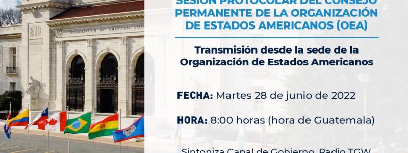 Sesión Protocolar