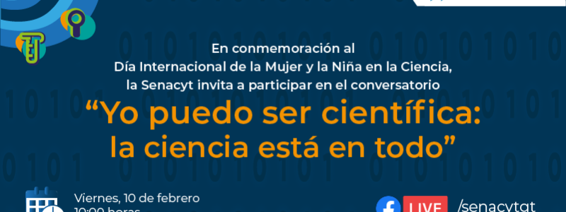 Conversatorio "Yo puedo ser científica: la ciencia está en todo"