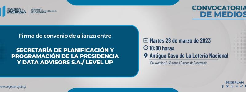Firma de convenio