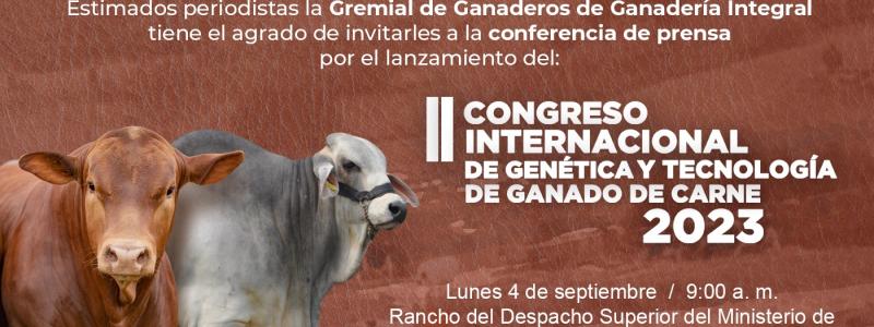 Segundo Congreso Internacional de Genética y Tecnología de Ganado de Carne 2023 