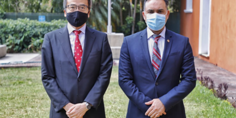 mario rojas espino ministro de ambiente y recursos naturales embajador de japón