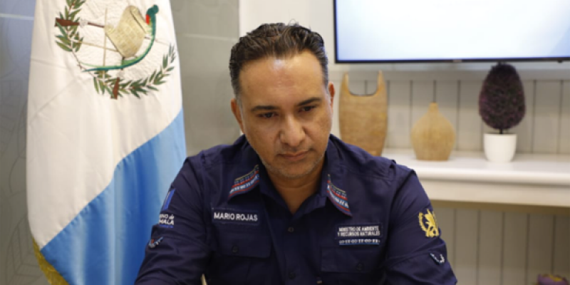 mario rojas espino ministro de ambiente y recursos naturales