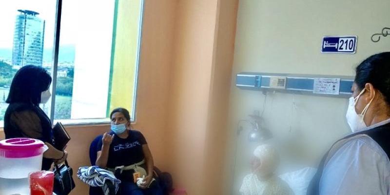 Asistencia a niña en Chiapas