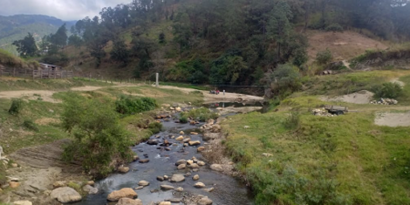 Río Caquil en Quiché