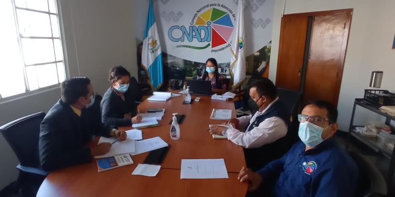 Ambas instituciones coordinan acciones para elaborar informes de Estado, sobre el respeto a los derechos humanos en el país.