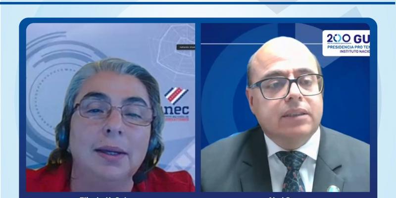Traspaso de la Presidencia Pro Tempore del Centroestad, del INEC de Costa Rica al INE de Guatemala
