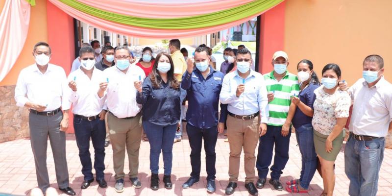 Inauguran centro educativo en San Juan Bautista, Suchitepéquez