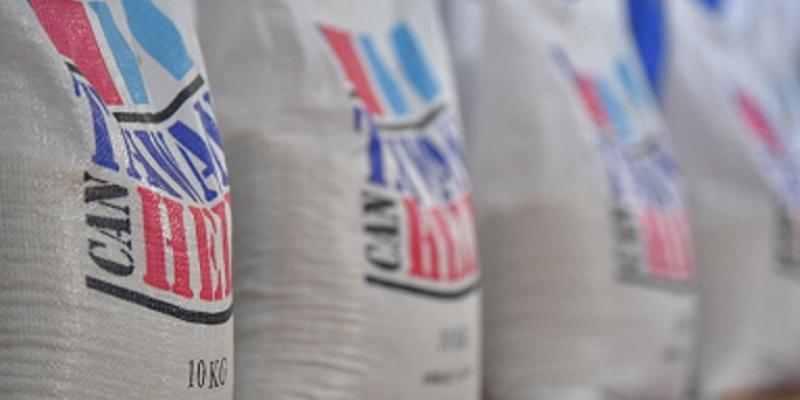 Donación de arroz