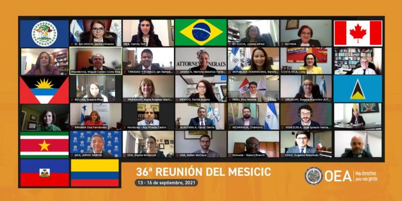 Reunión del Comité de Expertas y Expertos del Mecanismo de Seguimiento para la Implementación de la Convención Interamericana contra la Corrupción (MESICIC).