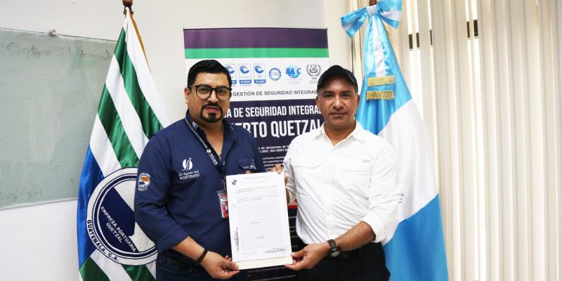 Firma de Convenio entre MARN y EPQ.