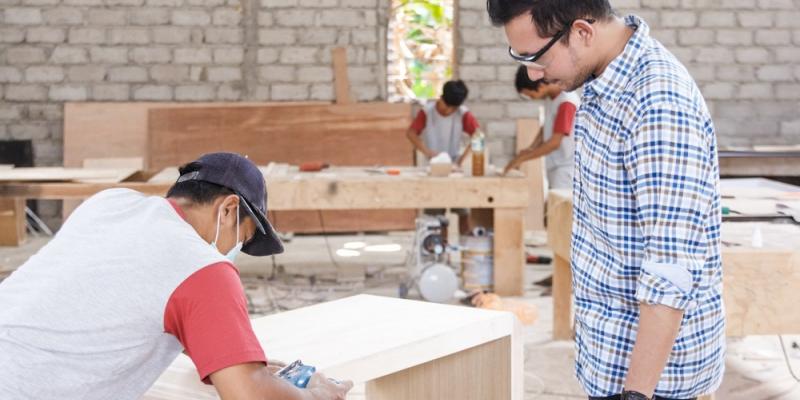 Los muebles de madera serán una opción para exportar hacia el mercado ecuatoriano.