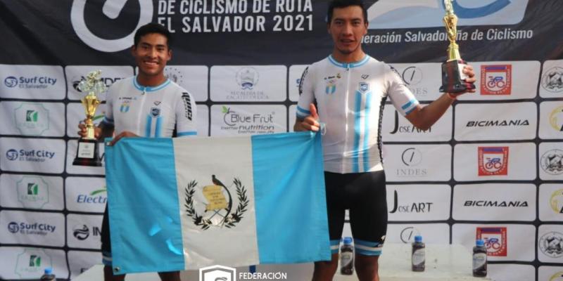 Sergio Chumil, integrante del equipo de ciclismo del Ejército de Guatemala logra medalla de plata en Campeonato Centroamericano de Ruta.