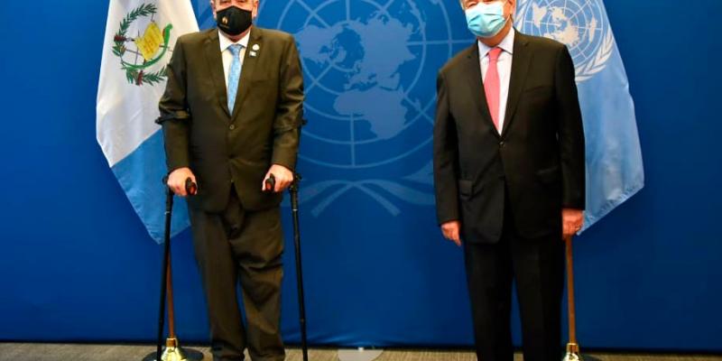 presidente Giammmattei - ONU