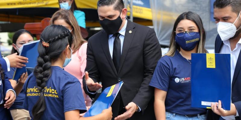 Realizan clausura del programa de Servicio Cívico en Villa Nueva