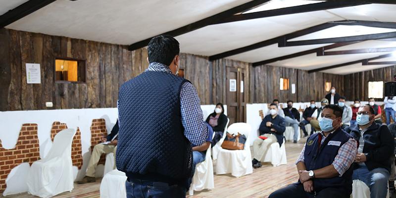 Socializan Aplicación Móvil del Registro Social de Hogares con Personal de Campo