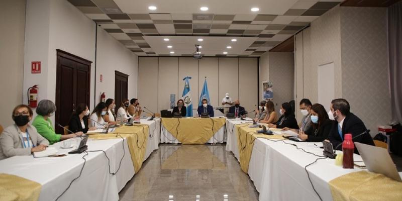 Reunión de temas de movilidad en Centroamérica