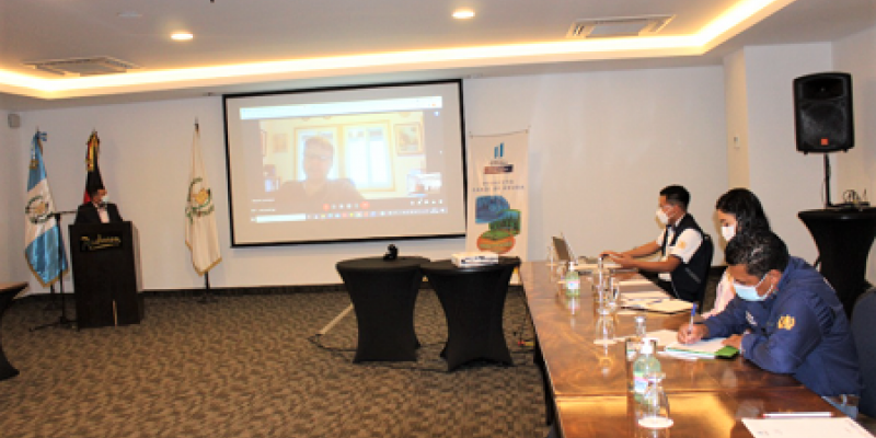Reunión del comité técnico del proyecto de adaptación al cambio climático.