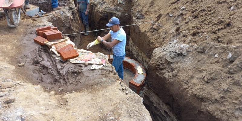 Proyecto de alcantarillado sanitario en Comalapa, Chimaltenango