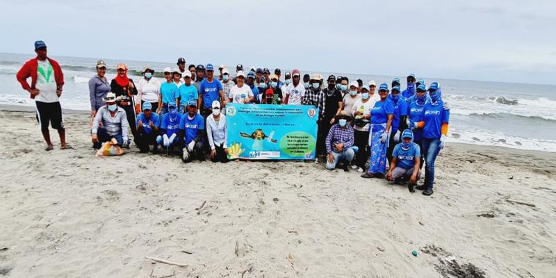 MARN apoya proyectos para reducir la basura marina y proteger especies