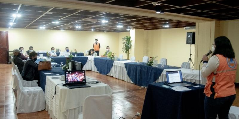 “Taller de Transferencia de Capacidades en Gestión Integral de Riesgos” dirigido a Técnicos de Instancias Municipales de Gestión Integral del Riesgo de Desastres -IMGIRD-.