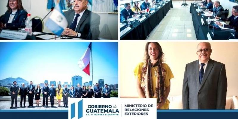 Guatemala y Chile afianzan sus relaciones bilaterales durante la IX Reunión de la Comisión Binacional