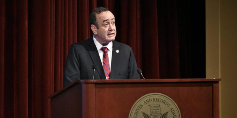Presidente Alejandro Giammattei 