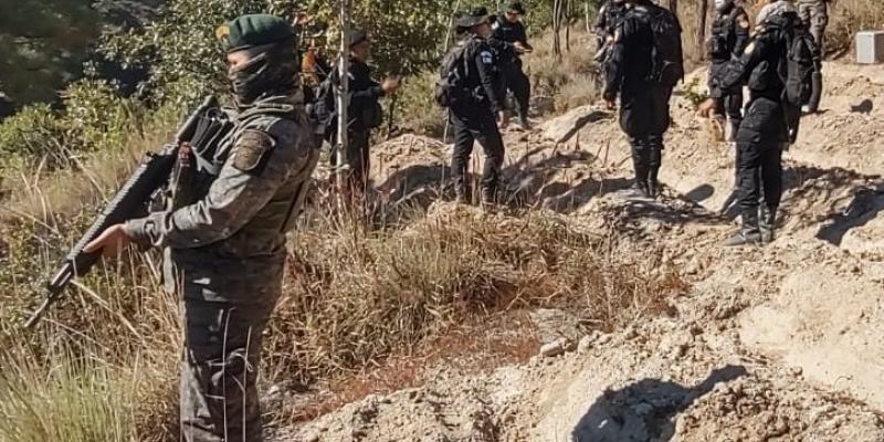 Erradicación de ilícitos en Izabal y Totonicapán
