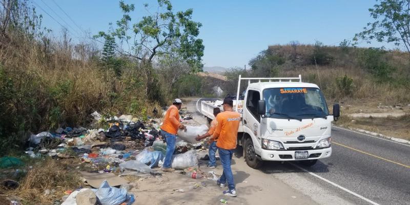 MARN coordina eliminación de basurero en Sanarate