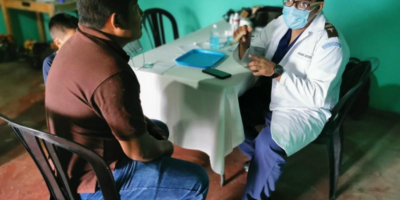 Jornada médica y odontológica que llevó atención a vecinos de San Juan Sacatepéquez