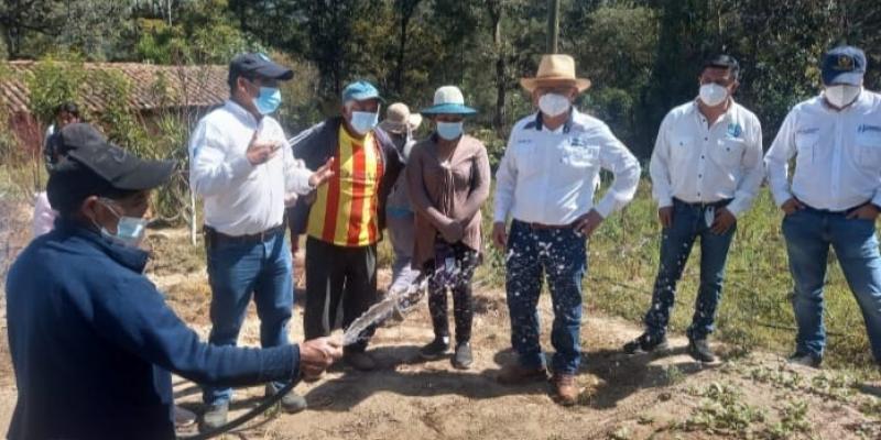 MAGA supervisa trabajos de agricultura familiar y reactivación económica
