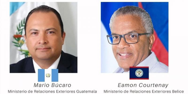 Cancilleres de Guatemala y Belice conversan sobre relación bilateral
