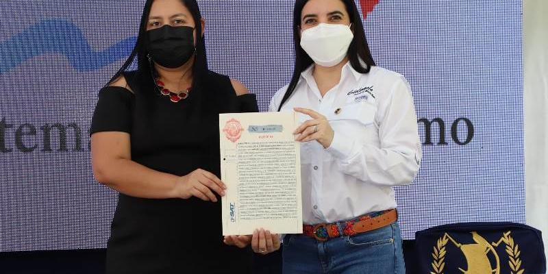 Directora del INGUAT y Alcaldesa de Estanzuela, Zacapa