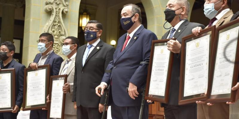 Por su eficiencia en la ejecución de proyectos financiados con fondos de los Consejos de Desarrollo
