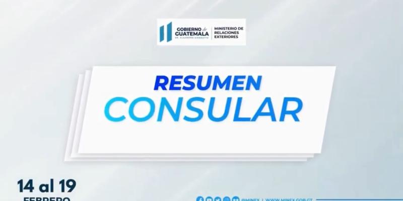 Resumen consular