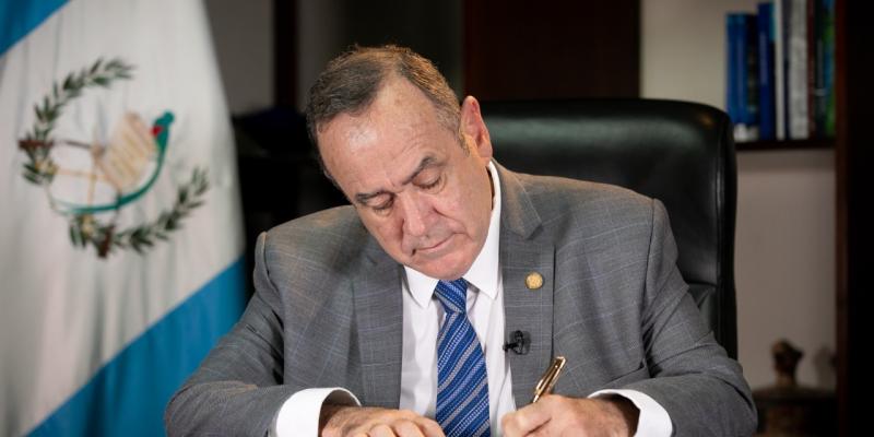 Presidente Giammattei 