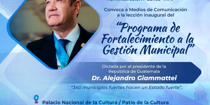 Presidente Alejandro Giammattei 