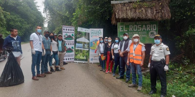 Petén hace su parte en contra de la contaminación