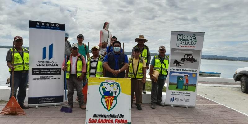 Saneamiento ambiental avanza en Petén