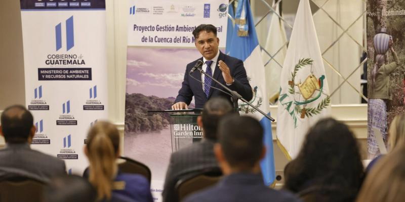Ministro Mario Rojas inaugura semana de actividades por la conservación del agua