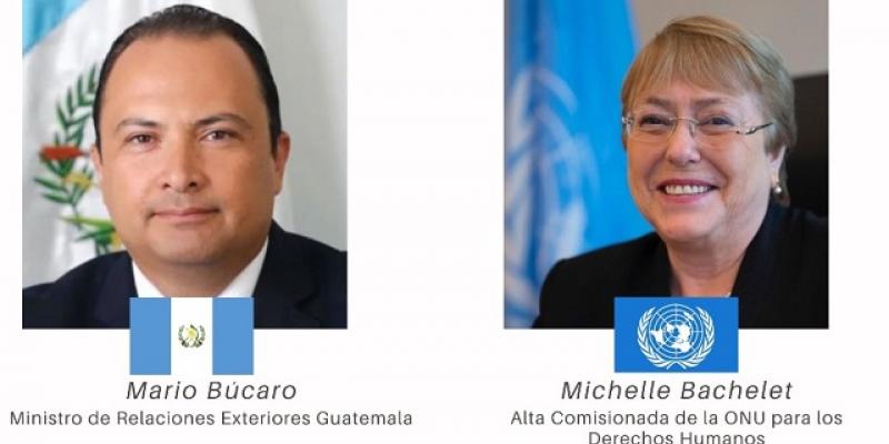 Guatemala y ACNUDH abordan fortalecimiento de derechos humanos y preservación de la paz