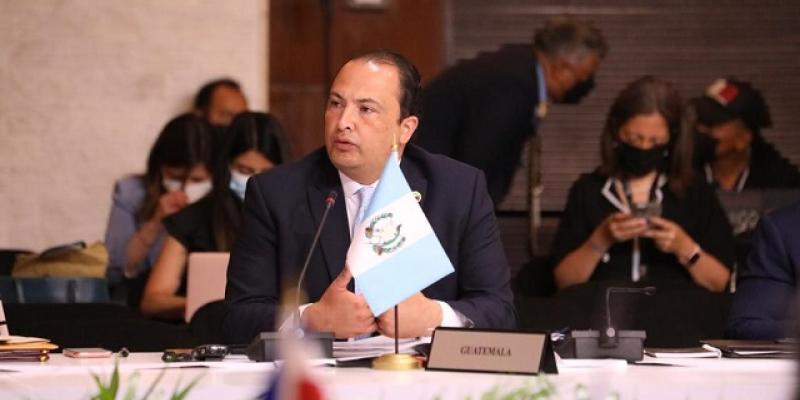 Canciller Mario Búcaro participa en Reunión Ministerial sobre Migración, en Panamá