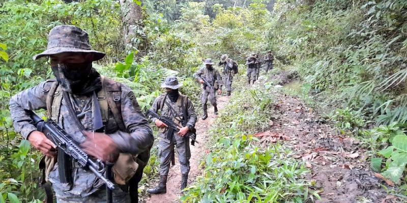 Ejército de Guatemala mantiene presencia para fortalecer la seguridad en el límite político fronterizo con El Salvador y Honduras