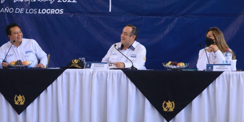 Presidente Alejandro Giammattei 