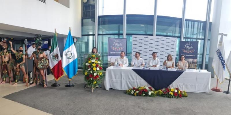 Minex participa en inauguración de vuelos Guatemala - Mérida, de TAG Airlines