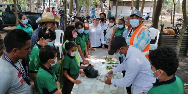 Delegaciones departamentales del MARN celebran el mes de la Tierra