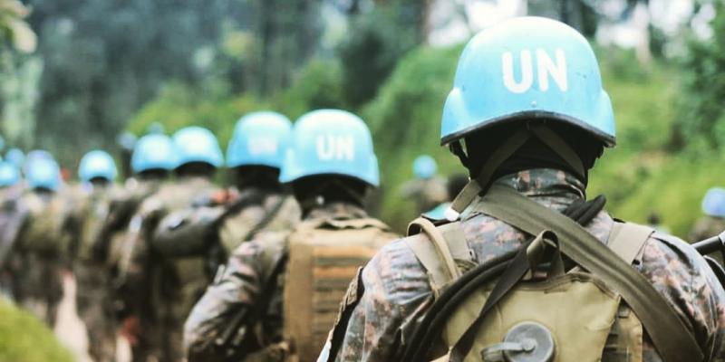 Cascos azules del Ejército de Guatemala