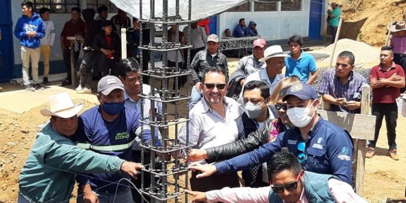Fodes construye edificio para instituto educativo en Comitancillo, San Marcos