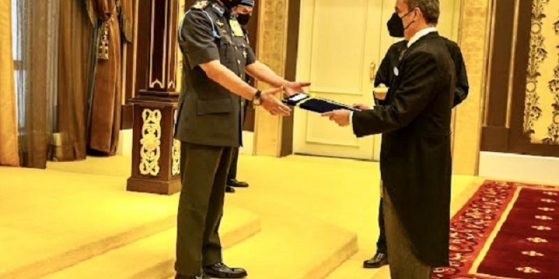 Embajador de Guatemala presenta Cartas Credenciales en Malasia 