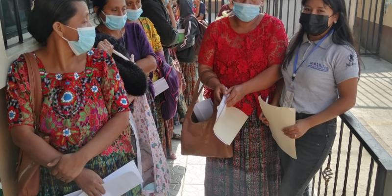 Personas usuarias de Bono Social en Cobán, Alta Verapaz