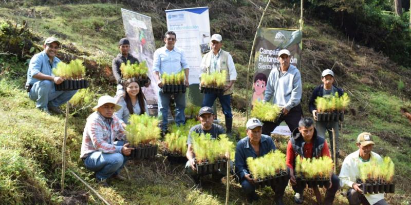 Impulsan reforestación y educación ambiental en Baja Verapaz